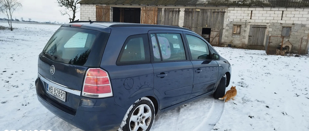 Opel Zafira cena 11000 przebieg: 194000, rok produkcji 2007 z Sierpc małe 67